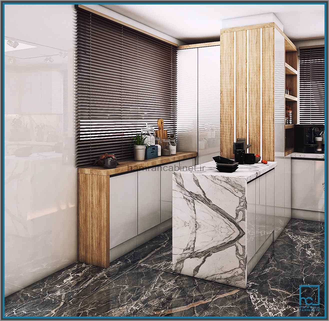 کابینت مدرن ژورنالی82